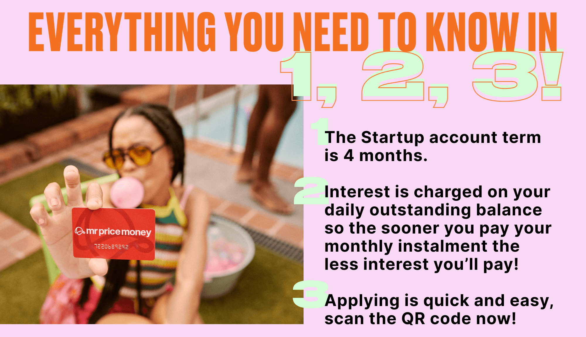 Mr Price Money Start Up Account