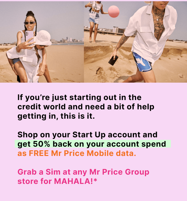 Mr Price Money Start Up Account